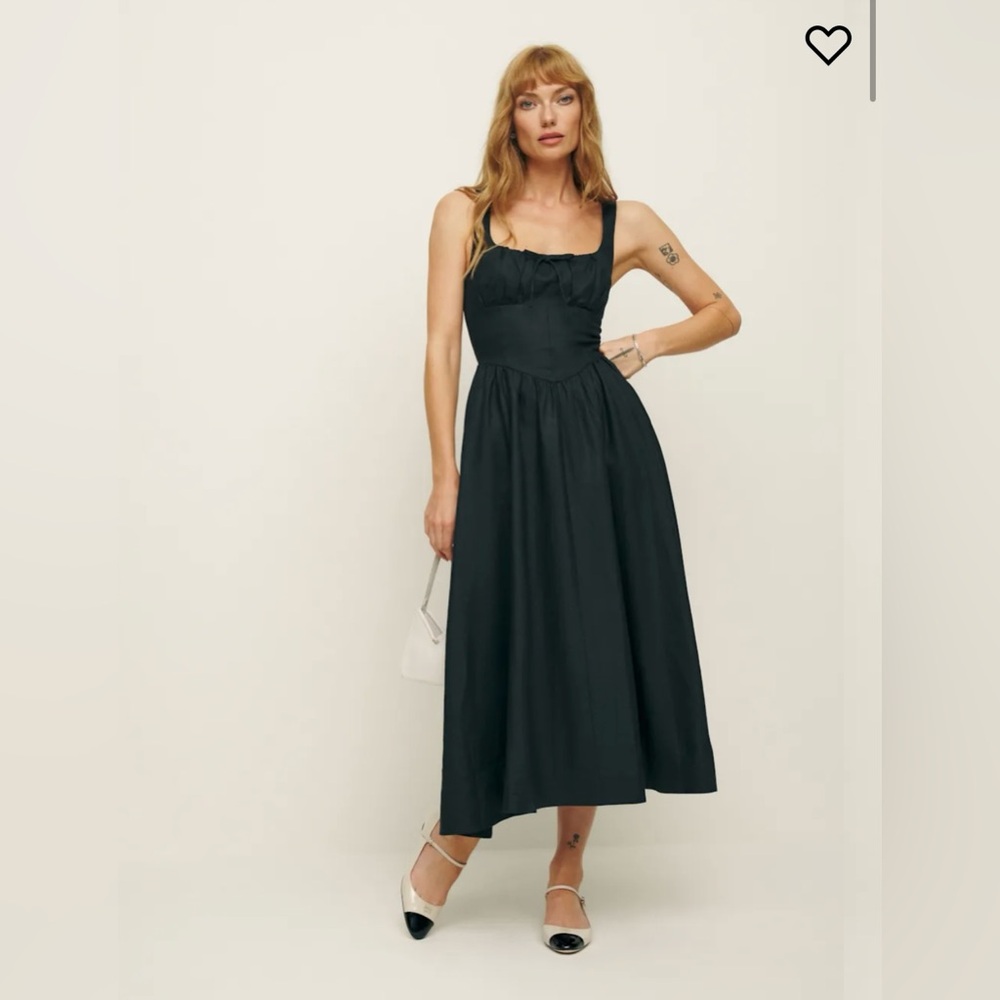Reformation Balia Linen Dress